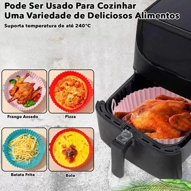 Kit 6 Different Measures Silicone AirFryer Protective Covers