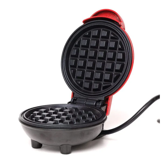 Mini Máquina de Waffle para um café da manhã delicioso!