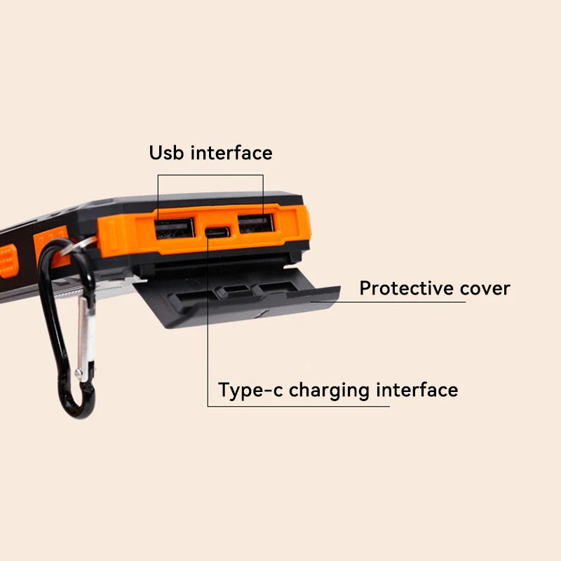 Lenovo Solar Power Bank - CARREGADOR PORTÁTIL SOLAR